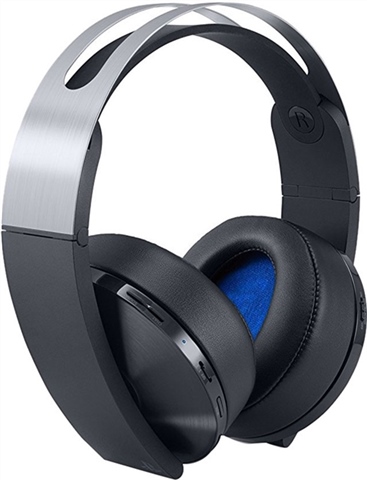 Sony PlayStation 4 Gold Wireless Headset Black 7.1 2018 CeX